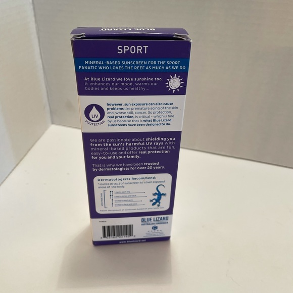 2 Blue Lizard Sport Mineral Sunscreen SPF 30 - Picture 4 of 4